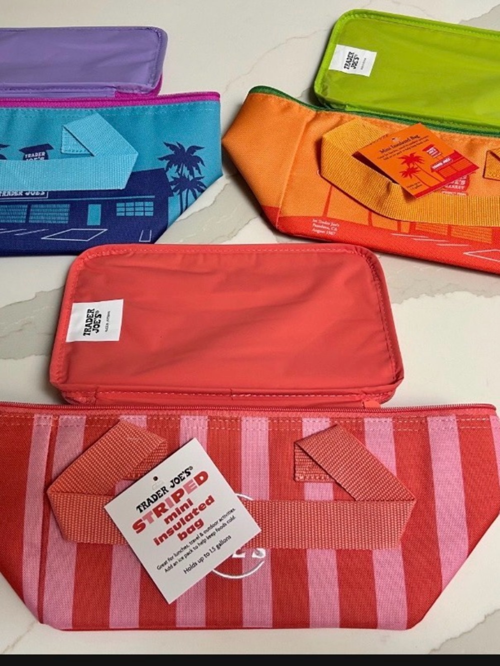 Trader Joe’s mini insulated bags